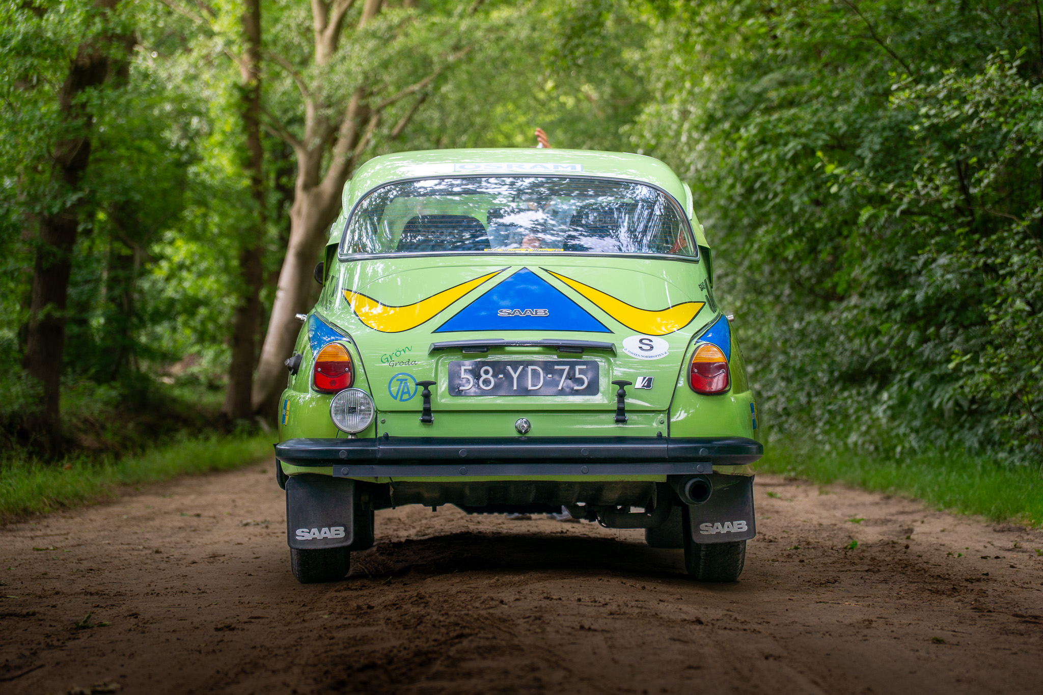 Saab 96 rally