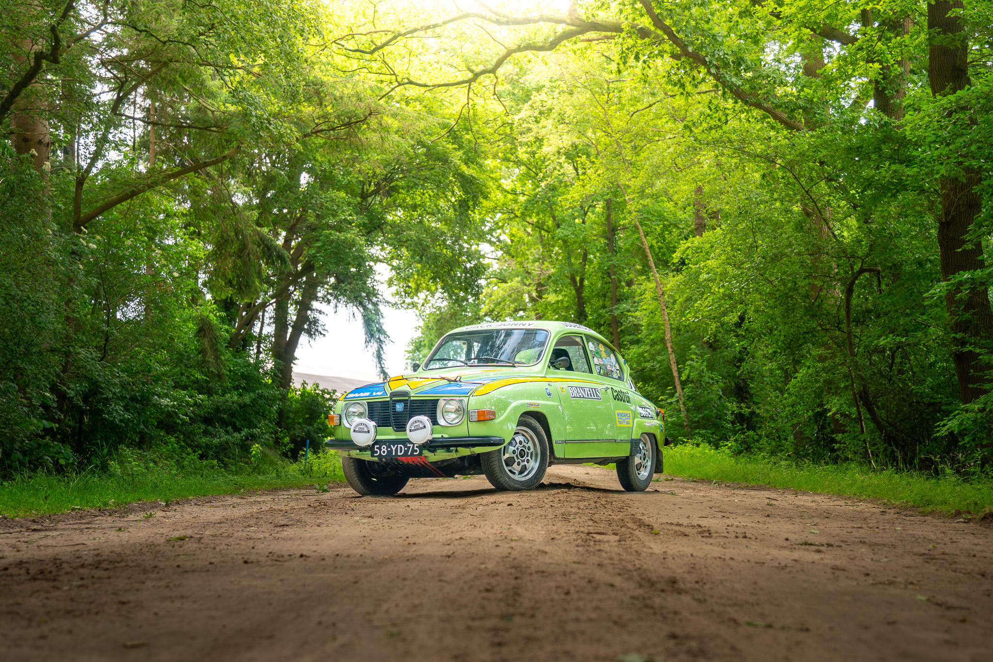 Saab 96 rally