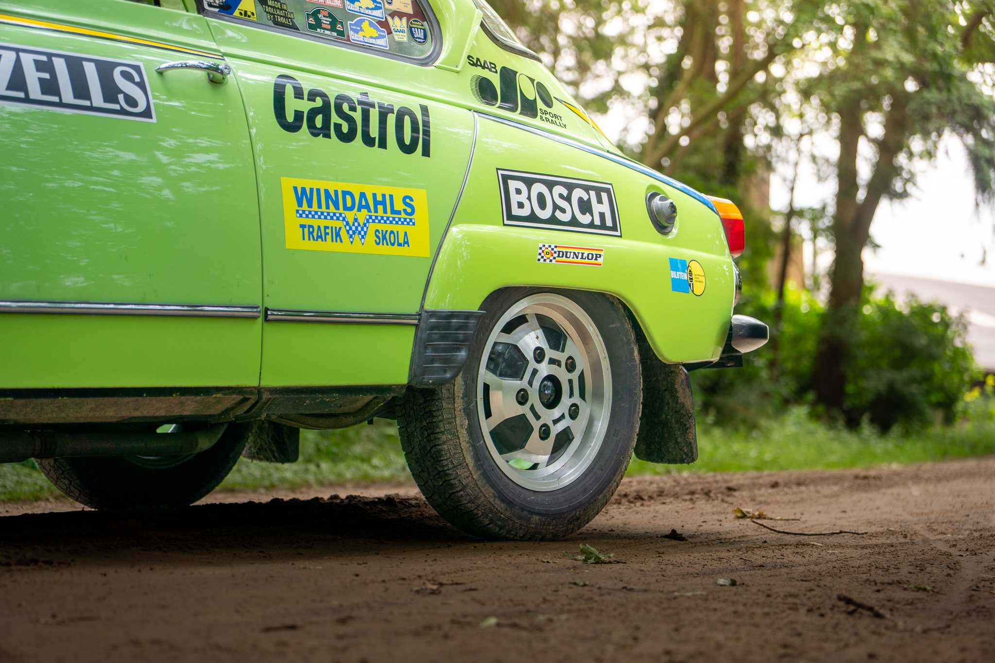 Saab 96 rally