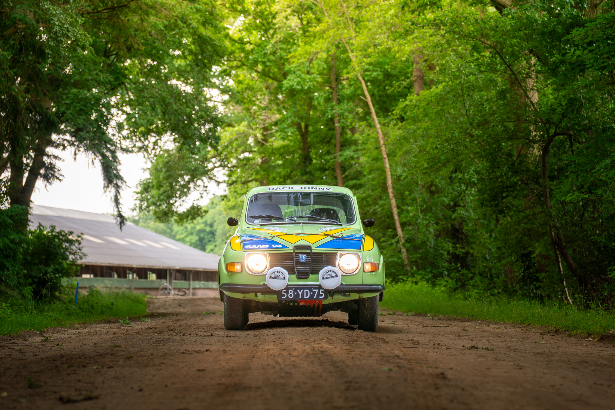 Saab 96 rally