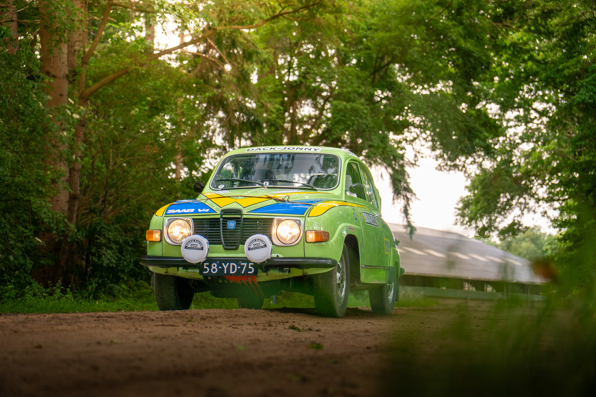 Saab 96 rally