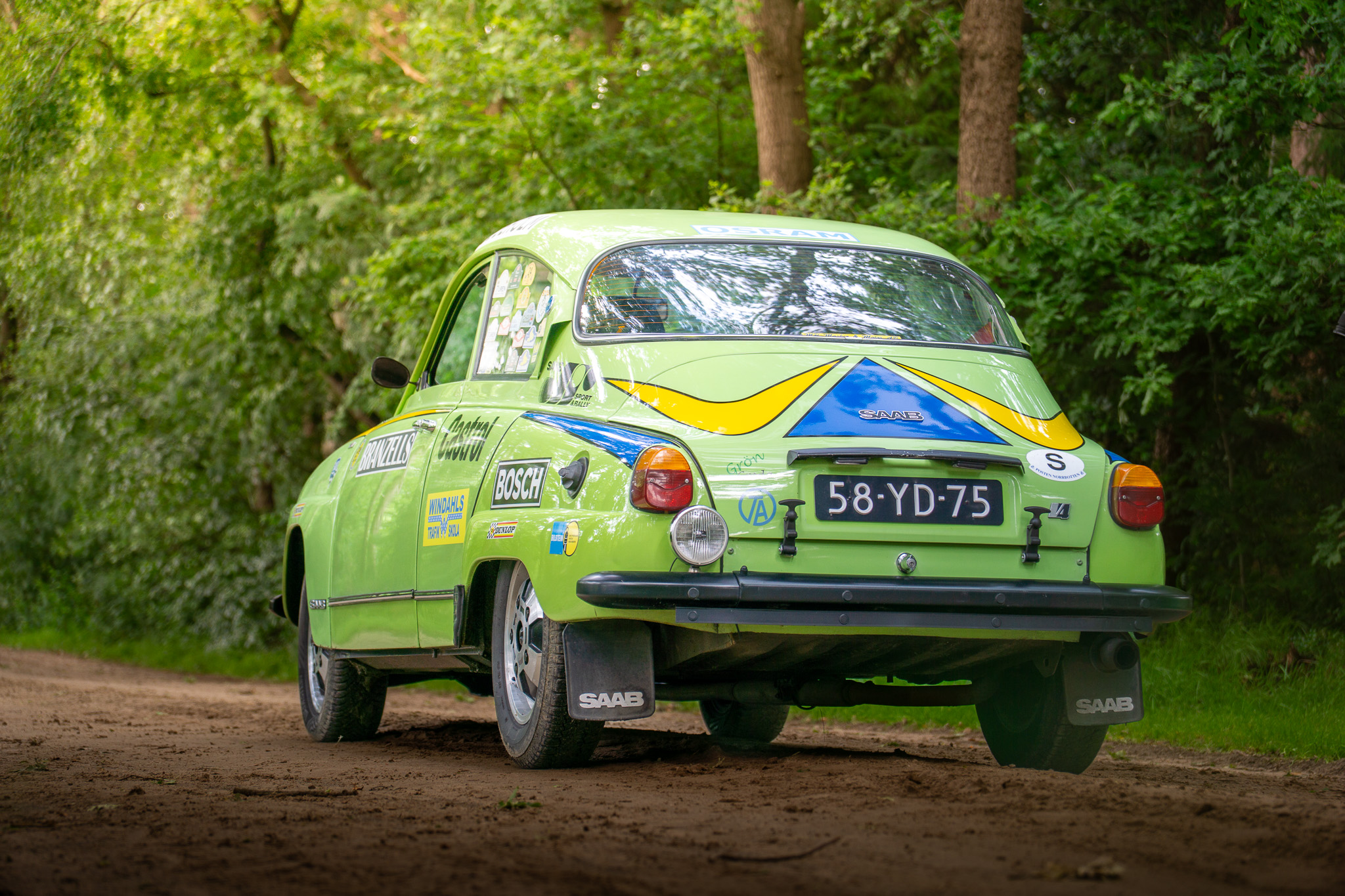 Saab 96 rally